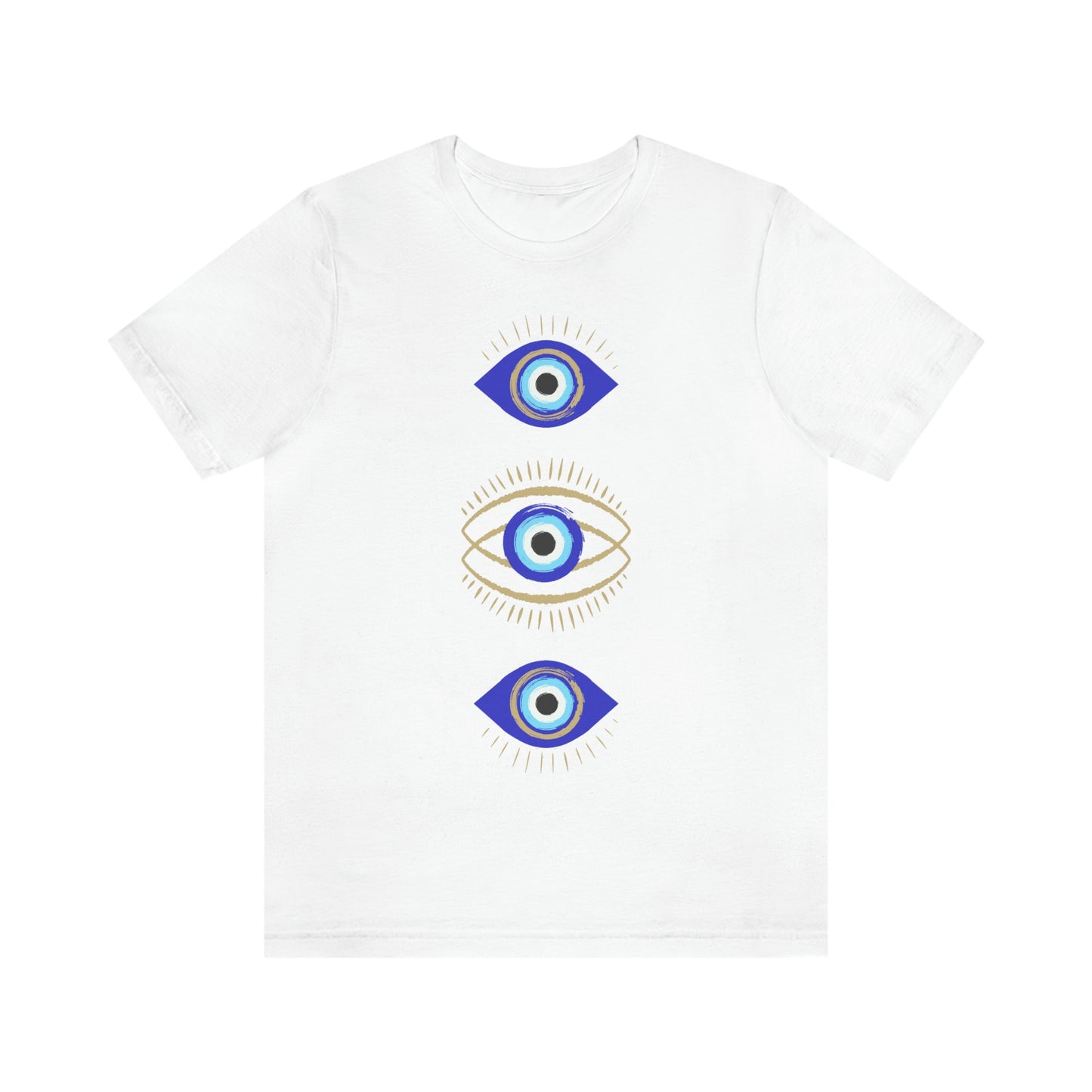 Gaze of Protection: Evil Eye Short Sleeve Tee